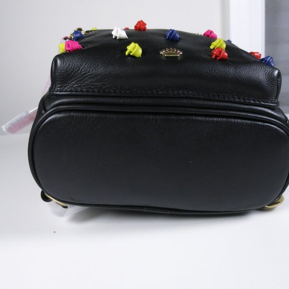 Juicy Couture Knotted Mini Leather Backpack NWT main image 8